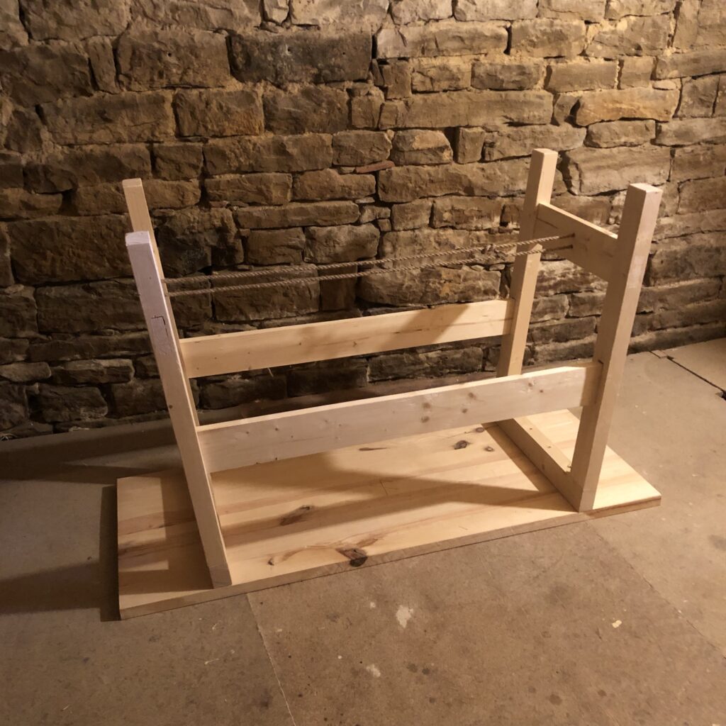 l'assemblage de l'établi